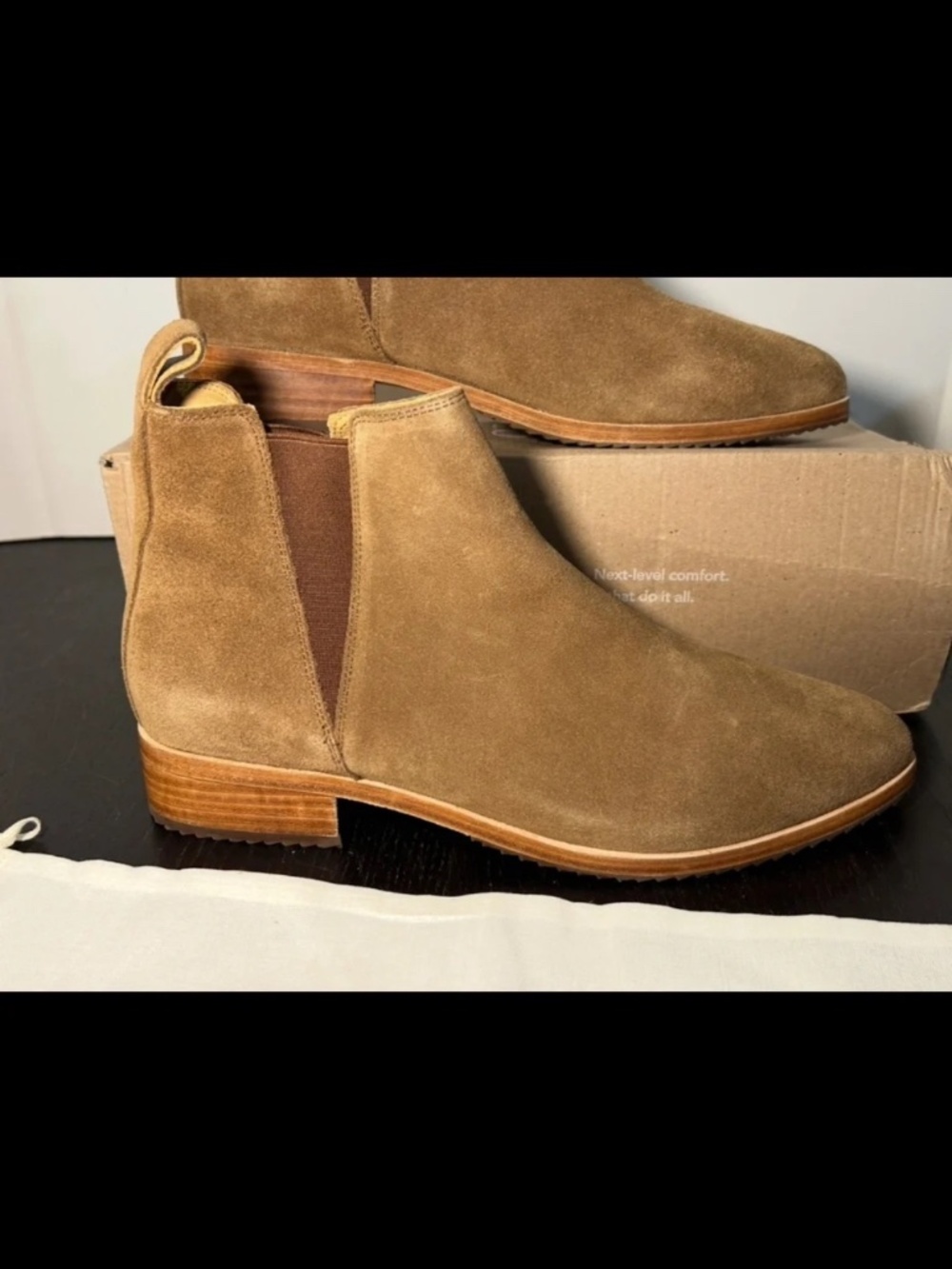 Nisola Eva Everyday Chelsea Boots Taupe Suede Boots Womans 11